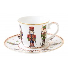 Чаша 200мл с чинийка Nutcracker